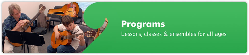 Programs at The Music School of Delaware