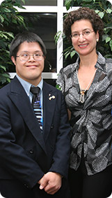 Alums Randy Chang and Barbara Govatos