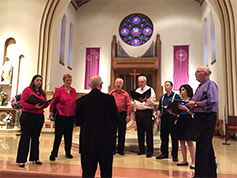 Small Wonder Jazz Singers at St. Helena's Church, Wilmington